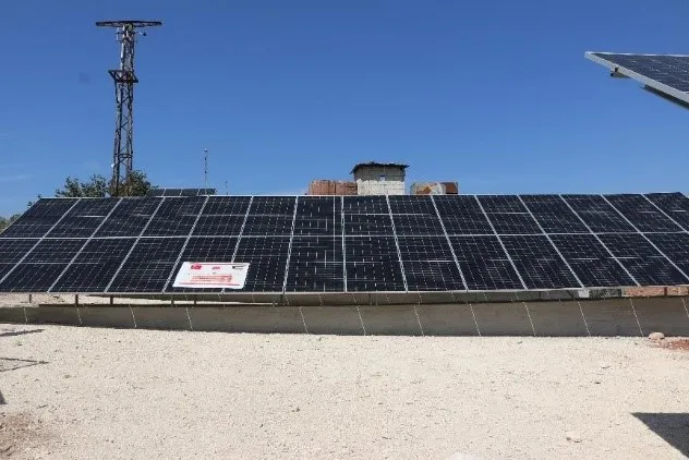 Kuzey Suriye'de Güneş Enerjili Su Pompaları Projesi: Al-Duraymiya 2 İstasyonunda